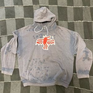 Keith haring sweater hoodie Large